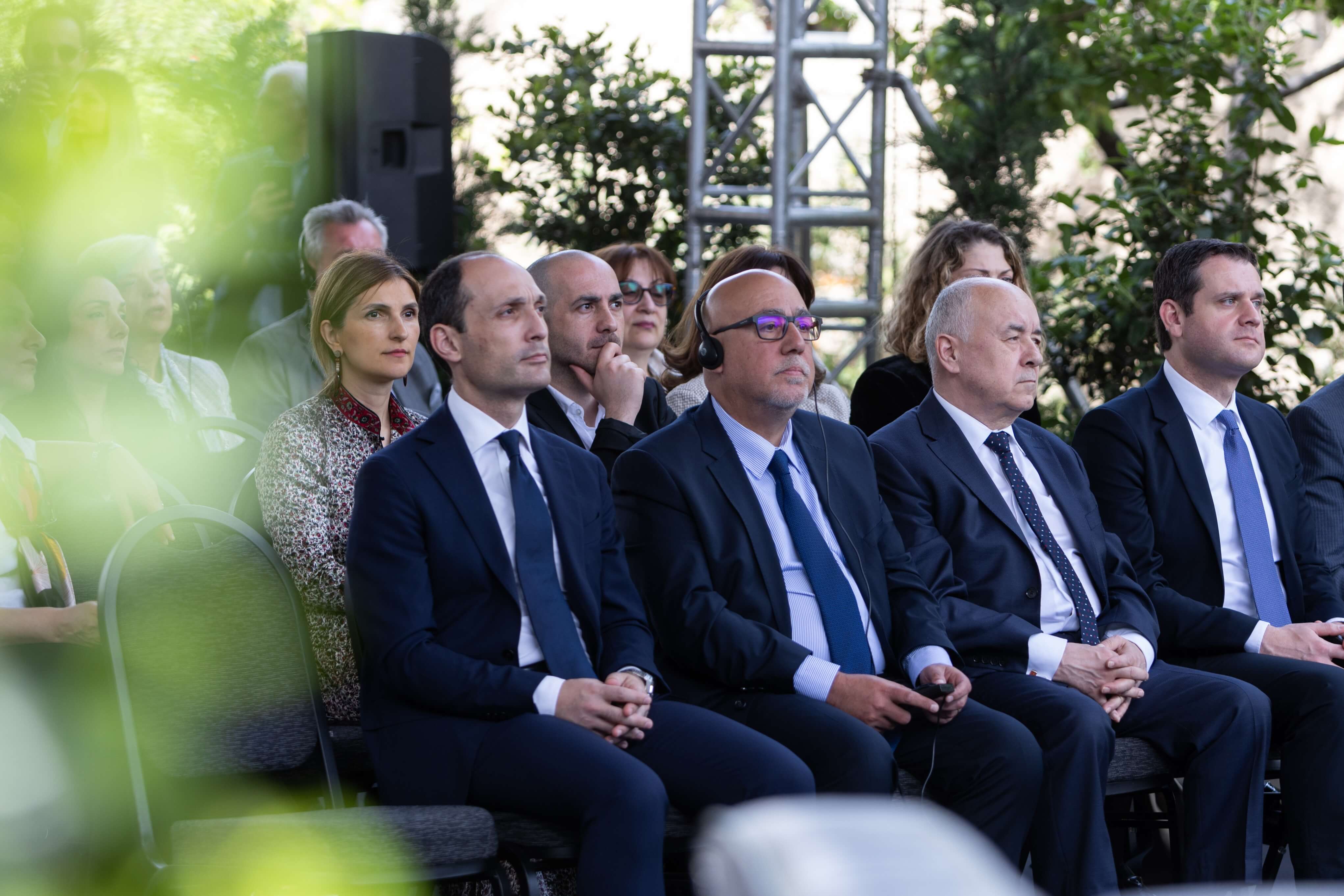 Government representatives and urban planners